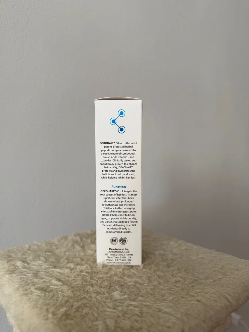 NWT CHARISMO DEKOHAIR 60ML